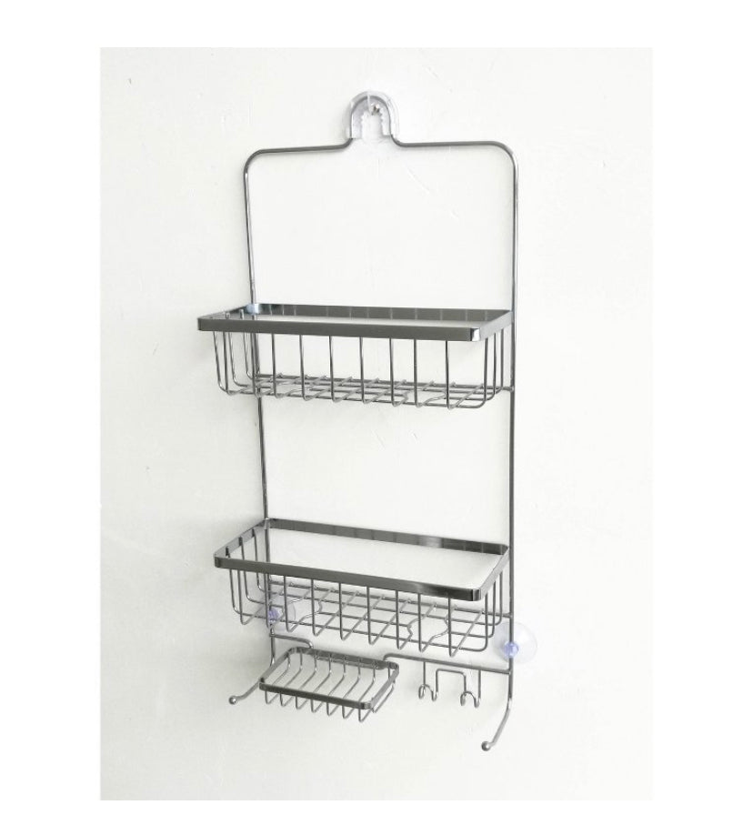 Bathroom Shower Caddy Chrome FN Bargains Discount Store