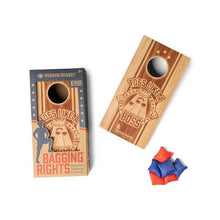 Load image into Gallery viewer, Modern Monkey Bagging Rights Wooden Tabletop Cornhole