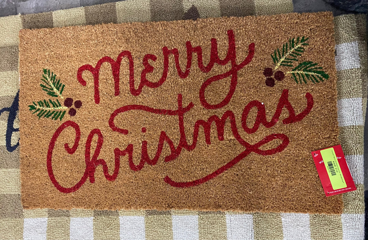 1'6"x2'x6" 'Merry Christmas' Doormat FN Bargains Discount Store