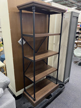 Load image into Gallery viewer, 65&quot; Conway Cast Iron Bookshelf
