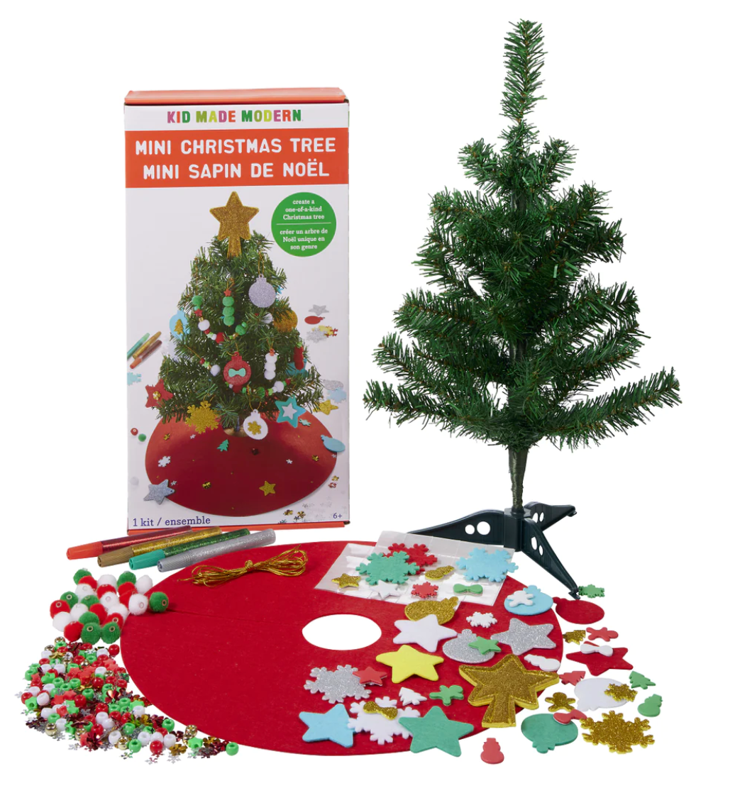 Kid Made Modern Mini Christmas Tree DIY Craft Kit FN Bargains