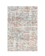 Load image into Gallery viewer, 5 x 8 Cathrine Geometric Distressed Area Rug
