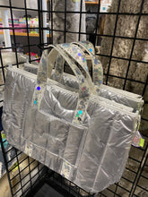 Load image into Gallery viewer, Metallic Puffer Confetti Bag
