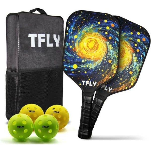 Pickleball Set - Premium Case - 2Paddles and 4 Balls