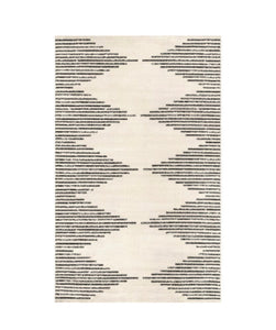 6’7” x 9’ Romina Diamond Pinstripes Area Rug