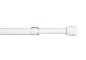 Spring Tension Rod (White) 28"-48"