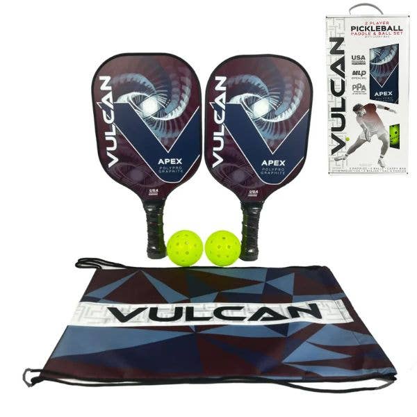 Vulcan Pickeball - Apex Red Premium Approved Set