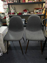 Load image into Gallery viewer, Set of 2 Copley Dining Chairs - Dark Gray
