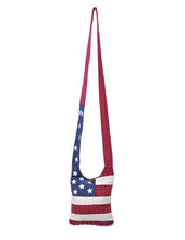 Load image into Gallery viewer, Americana Crossbody Mini Hobo Bag - Crystal Visions
