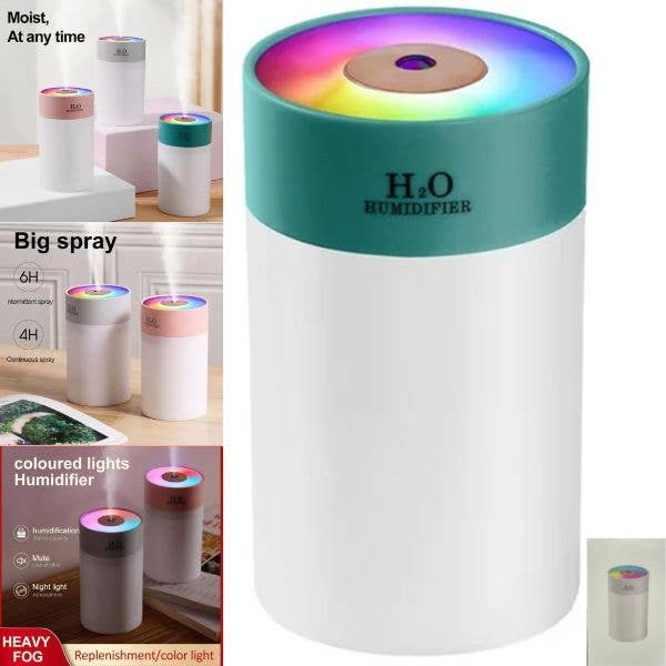 H2O Humidifier/Night Light - Travel Size