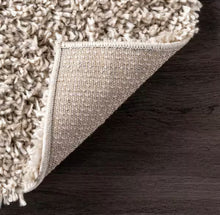 Load image into Gallery viewer, Kara Shag Area Rug Beige 6' Round
