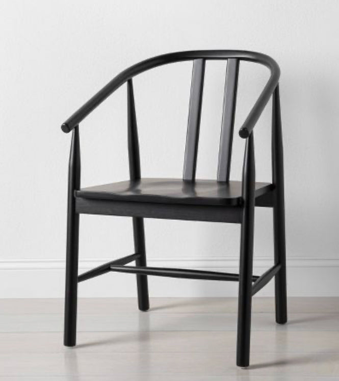 Sculpted Wood Dining Chair - H & H Magnolia