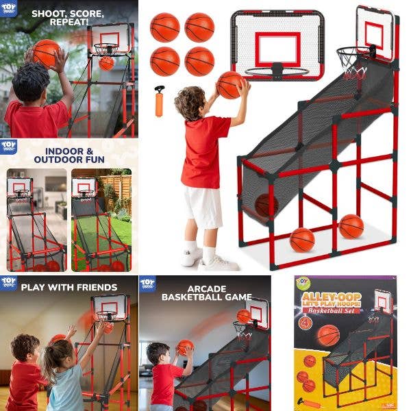Alley-Oop Basketball Set - Toy Life