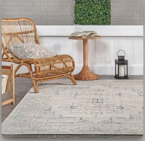 Lolita Faded Machine Washable Indoor/Outdoor Area Rug 12' x 15' 6