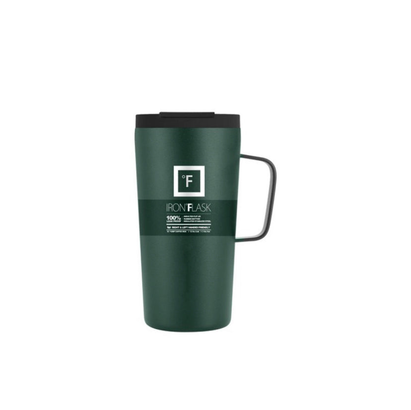 IRON FLASK 16oz Stainless Steel Coffee Mug Dark Pine