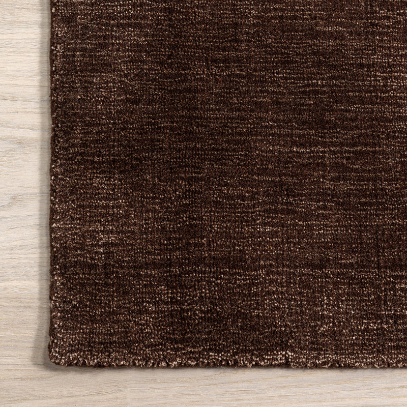 Arrel Speckled Wool-Blend Area Rug 8'6 x 11'6 - Brown