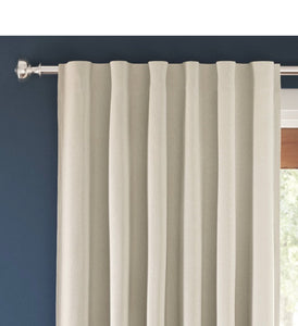 84"x50" Ashville Blackout Window Curtain Panel Cream