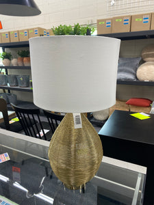 Barlow 26" Iron Wire Framed Table Lamp - Gold