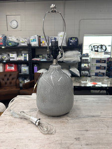 Ceramic Table Lamp - Gray - read description