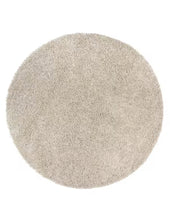 Load image into Gallery viewer, Kara Shag Area Rug Beige 6' Round
