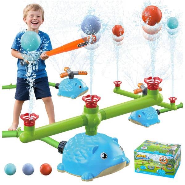 The Water Sprinkler - Hedgehog 3in1 Baseball Toy
