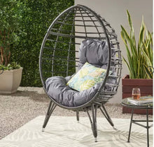 Load image into Gallery viewer, Gianni Wicker Teardrop Chair - NEW IN BOX
