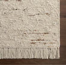 Load image into Gallery viewer, JuJu Tasseled Wool Rug Ivory 9&#39; x 12&#39;
