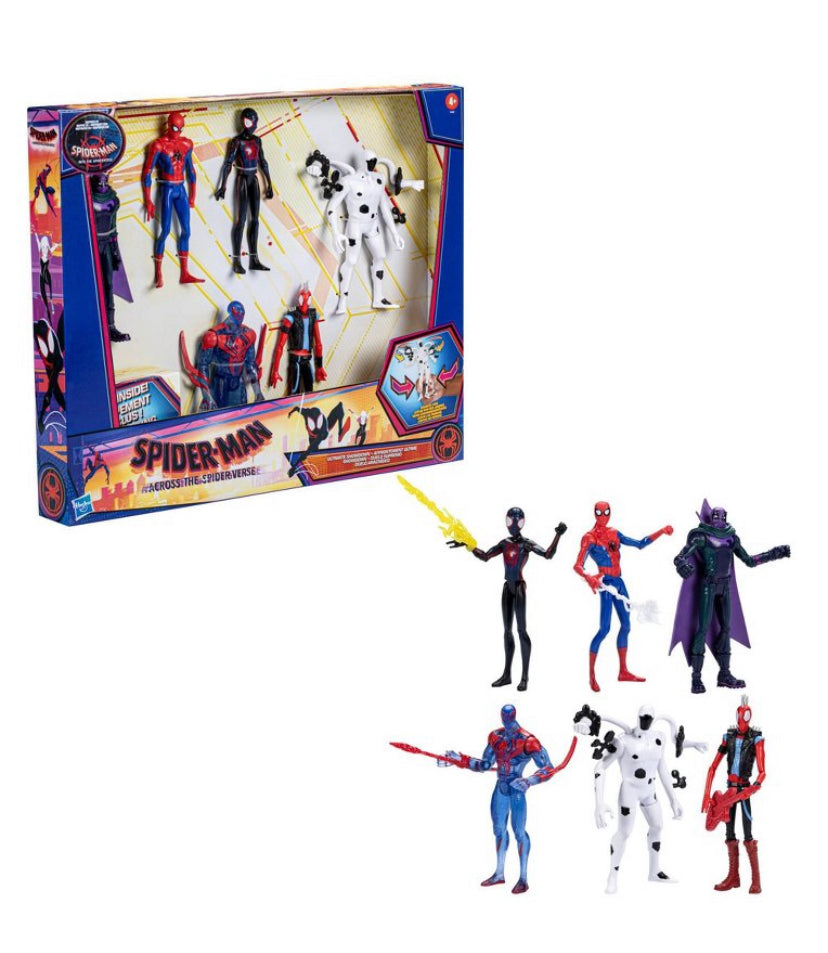 Marvel Spider-Man Ultimate Showdown Action Figure Set - 6pk