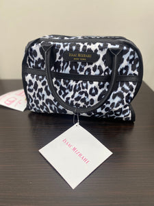 Boxy Lunch Tote - Snow Leopard