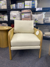 Load image into Gallery viewer, Cane Accent Chair - Cream
