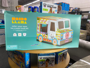 Color-Your-Own Ice Cream Truck DIY Art Kit