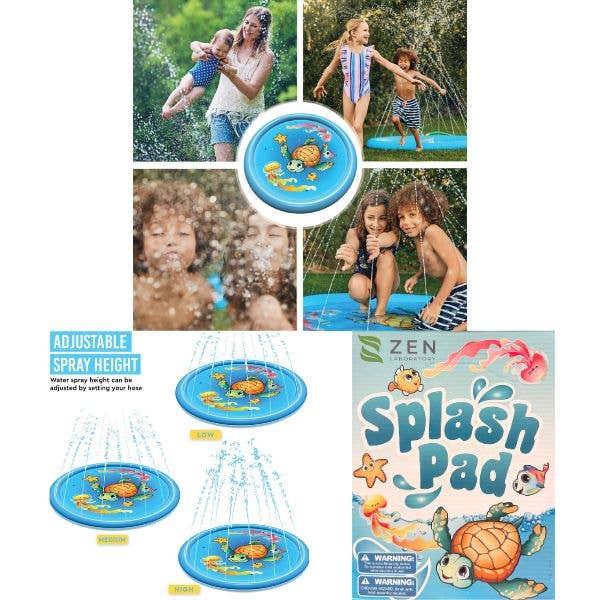 Zen Labs - 68" Oversized Splash Pad