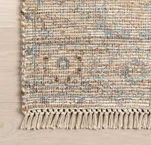 10'3"x14'4" Lennox Medallion Tassel Rug