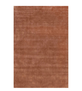 9’ x 12’ Arrel Speckled Wool-Blend Rug - Brick