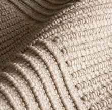 Load image into Gallery viewer, 5 x 8 Dorene Contemporary High-Low Striped Wool Area Rug
