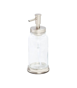 Clear Glass Soap Pump