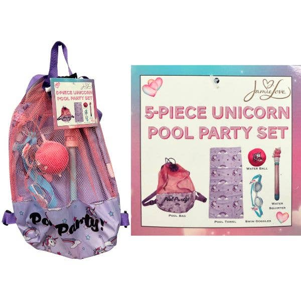 5PC Unicorn Pool Party Set