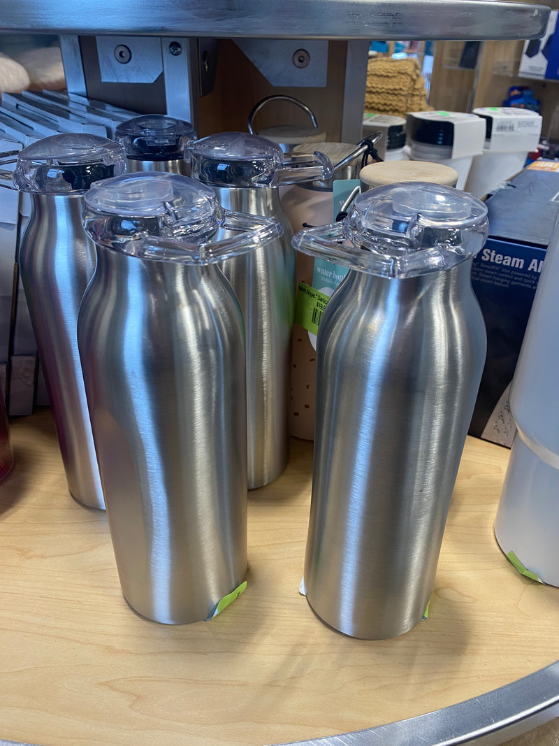 Vacuum Insulated Stainless Steel Bottle+Lid 18oz