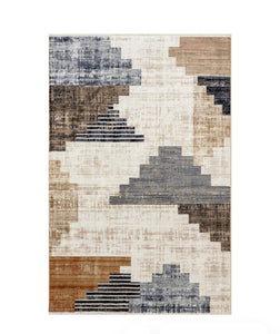8'10 x 13'  Vanita Transitional Southwestern Fringe Area Rug