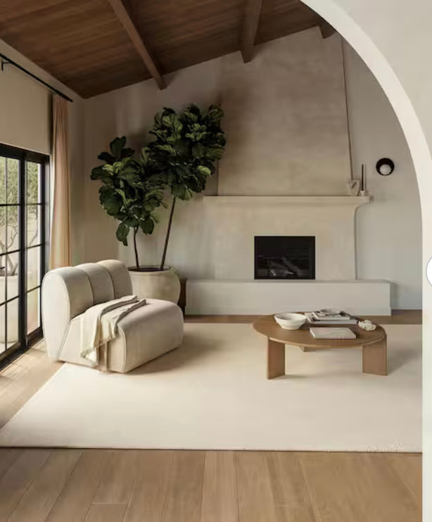 Maru Wool Indoor/Outdoor Rug Ivory 9' x 12'