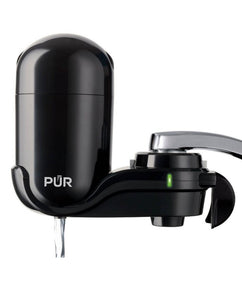 PUR Faucet Mount Water Filtration System - Black