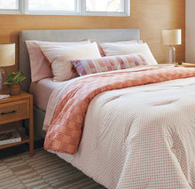 Load image into Gallery viewer, 3pc King Boho Reversible Printed Comforter &amp; Sham Bronze Set
