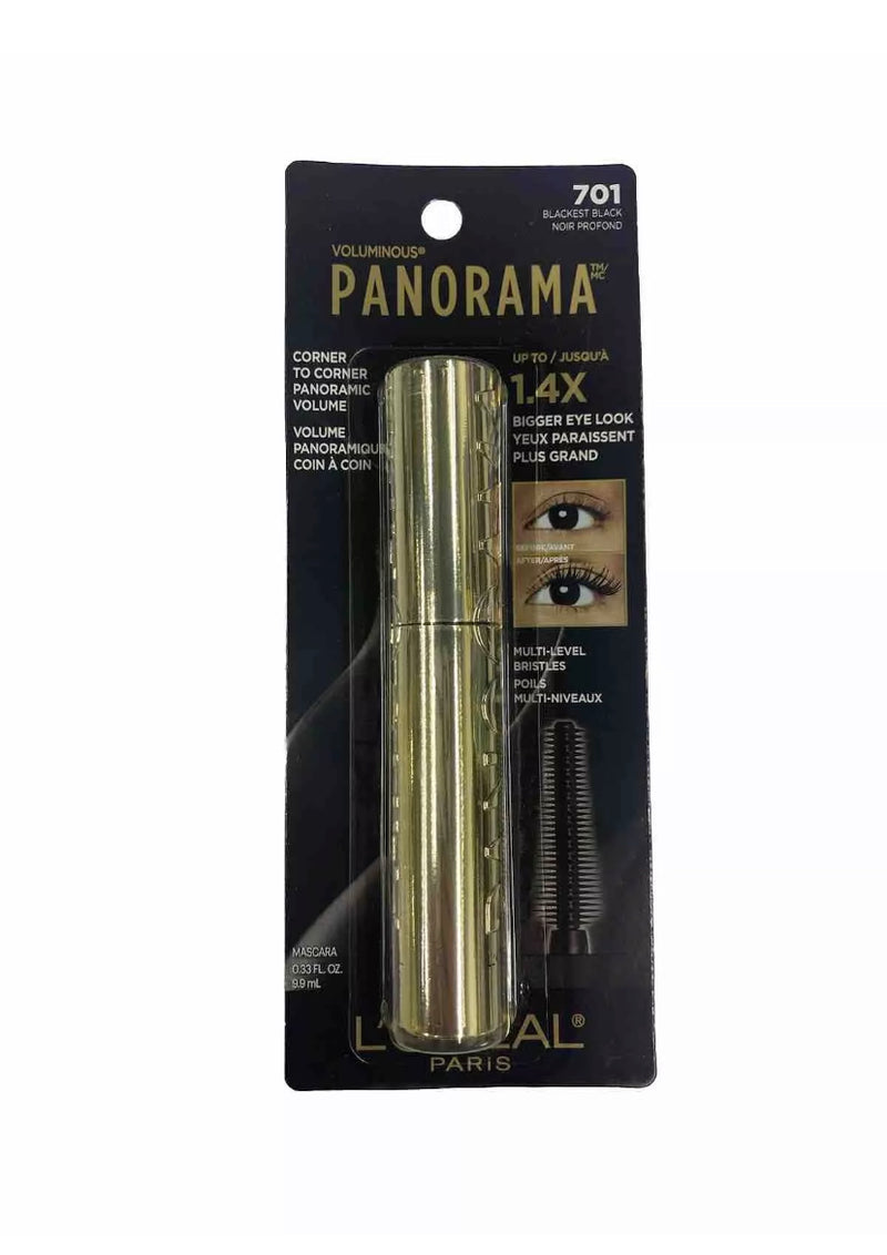 L'Oreal Paris Panorama Mascara - Blackest Black 701