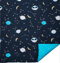 Load image into Gallery viewer, Hello Spud 100% Cotton 4pc Cool Space Dudes Toddler Comforter Set

