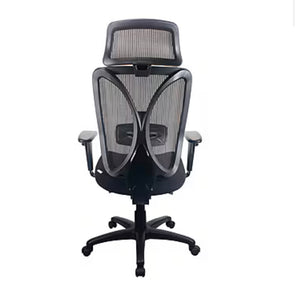 Tempur-Pedic Mesh Back Fabric Computer and Desk Chair, Black (TP6450-BLKMB)