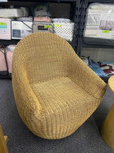 Load image into Gallery viewer, Estero Wicker Accent Chair - Natural Brown - read description

