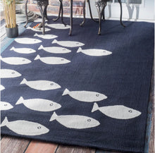 Load image into Gallery viewer, 8 x 10 Fish Indoor/Outdoor Rug
