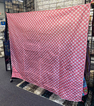 Load image into Gallery viewer, Portable Outdoor Blanket w/Stakes - Red Gingham
