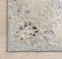 Load image into Gallery viewer, Chastin Modern Abstract Area Rug Beige 4&#39; x 6&#39;
