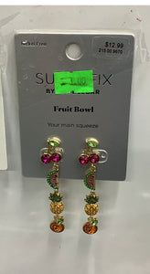 SUGARFIX by BaubleBar Mixed Fruit Drop Earrings